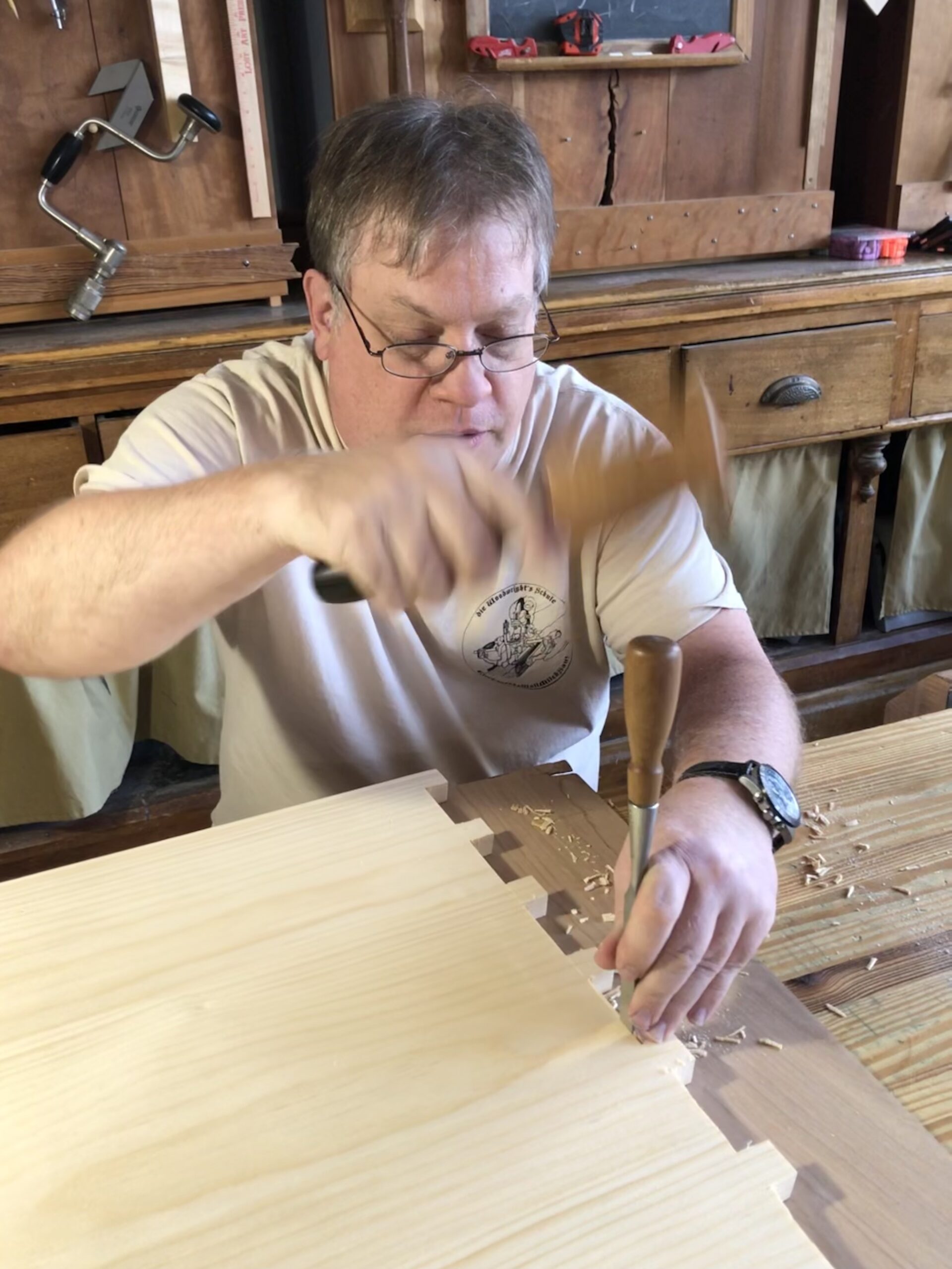 Box Glue-up – Lots of clamps