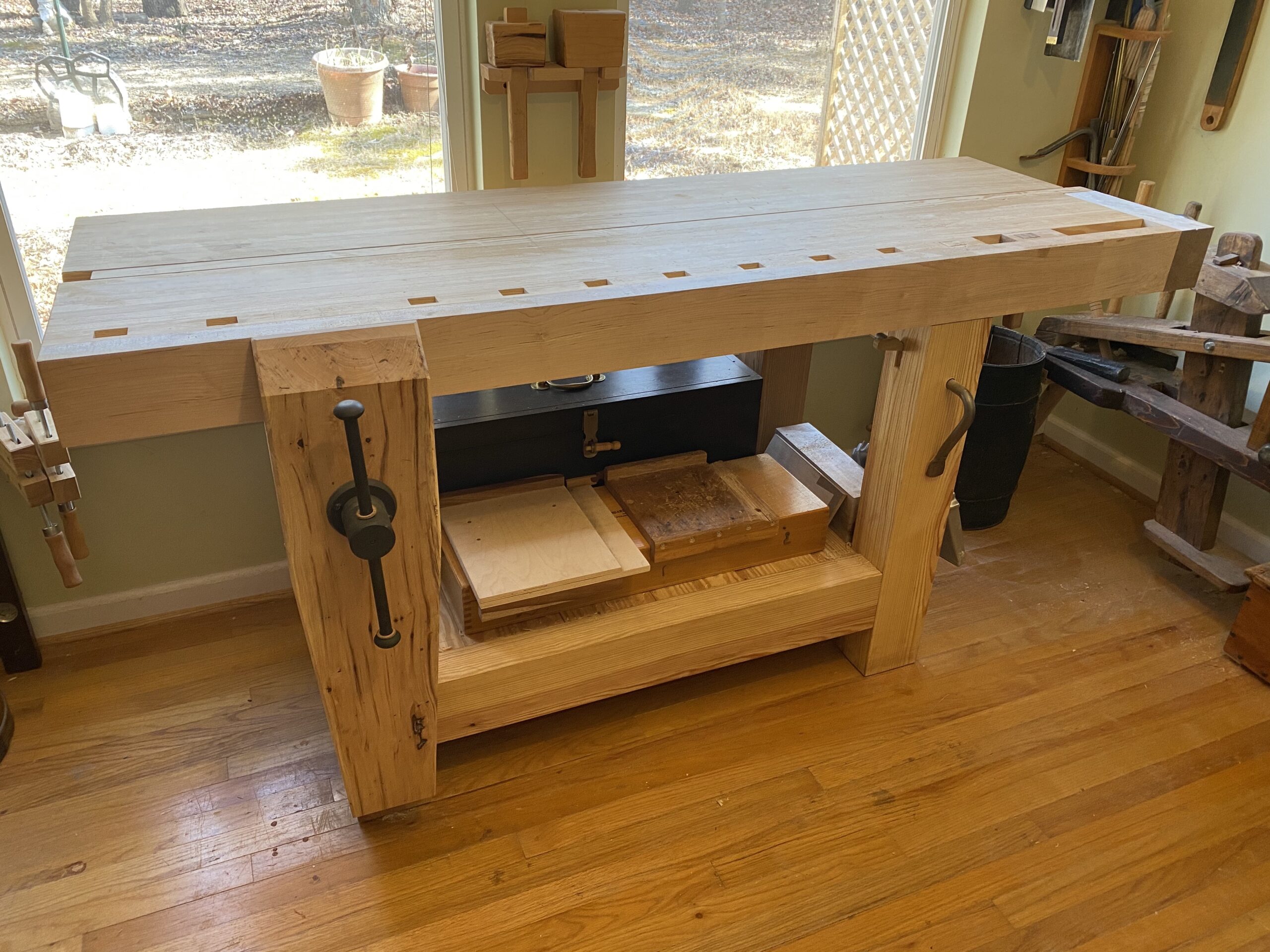 Workbench built by Andreas A.